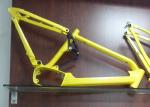140 Mm Wheel Travel Trail Bike Frame , 27.5 Full Suspension Frame Disc Brake