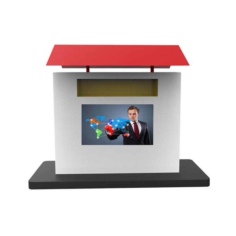 Urhealth 65 inch outdoor window LCD display showcase for advertising