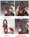 6000 Counts 600A 10nF Clamp Multimeter DC Current