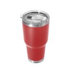 Egg Shape Stainless Steel Tumbler Cups , Leak Proof Insulated Tumbler 30oz
