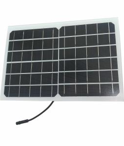 Quality A Grade Small Flexible Solar Panels Glass Laminated 6V 10W Waterproof Long Lifespan wholesale
