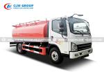 8 Ton FAW Refueling Truck Oil Delivery Tanker Sub-Silo Design With Unloading Oil