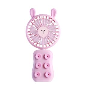 Quality Mini Hand Held Rechargeable Battery Operated Fan With LED Light wholesale