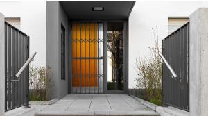 Quality T5 6463 6063 Aluminium Security Door Powder Coating​ wholesale