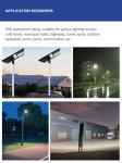 5050 5054smd Intelligent Solar Street Light Waterproof Solar Panel Street Light