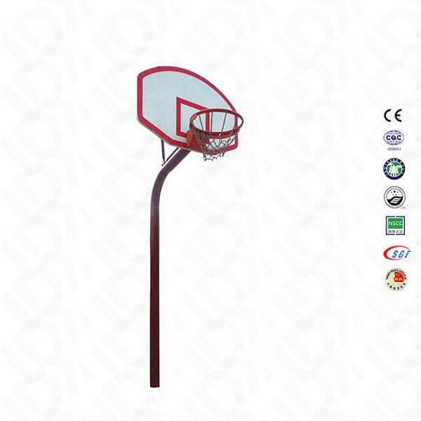 Inground Outdoor Basketball Hoop With SMC Backboard Basketball Hoop For Driveway