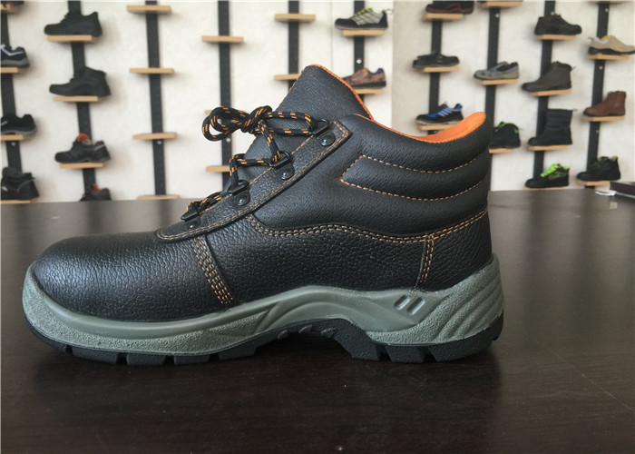 Metal Lace Lock Steel Midsole Comfortable Safety Footwear For Firefighter