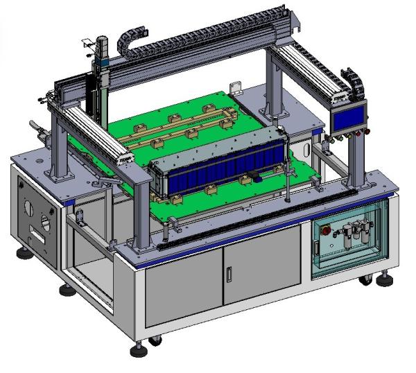 Electric Vehicle Lithium Battery Production Line ODM Battery Pole Laser Cleaning