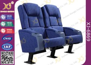 Quality Cold Rolled Steel Leg Cinema Seating Furniture Movie Theater Chair With Soft Cushion wholesale