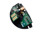 Black 24.125GHz Microwave Motion Detector For Automatic Door