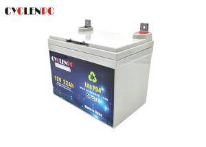 Quality 22ah 12 Volt Golf Cart Batteries , Deep Cycle Golf Cart Batteries High Energy Density wholesale