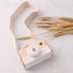 Let'S Make 1Pc Wooden Baby Toys Fashion Camera Wood Pendants Montessori Toys For