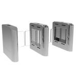 Automatic Opening Swing Turnstile Barrier Gate Handicapped Wide Channel Smart