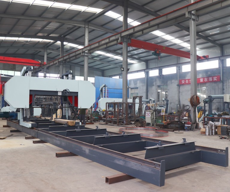 1500mm Large Horizontal Log Saw Machine Horizontal Big Log Band Sawmill