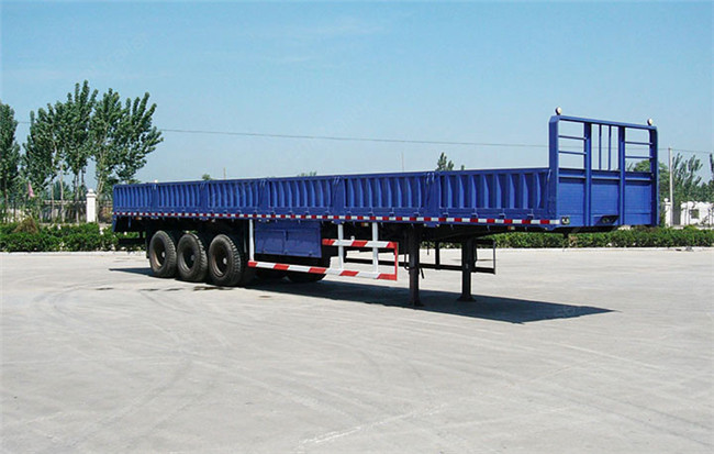 Steel Stock Trailer With LED Light Axles Mechanical Spring / Air Suspension