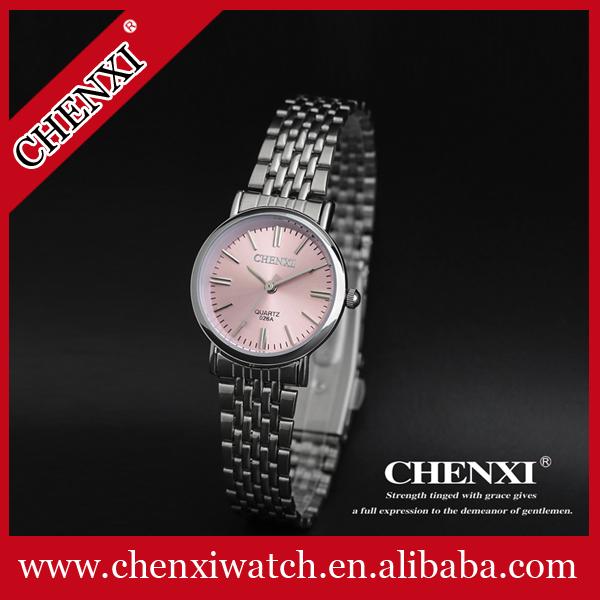 Fashion Jewelry Wholesale Watch Factory Price Cheap Stainless Steel Watches Lady
