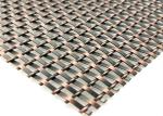 SS304 Woven Decorative Wire Mesh Facades 80mm