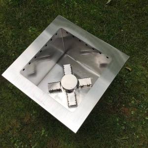 Quality 13 Inch Outdoor Fire Pit Stainless Steel Smokeless 13 Inch Log Burner wholesale