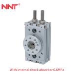 M5x0.8 Rotary Air Cylinder , Rc1/8 Pneumatic Finger Gripper double actuation