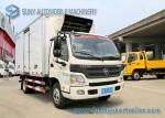Foton 6 Wheelers Refrigerated Trailer Aumark 3 Ton Freezer Truck