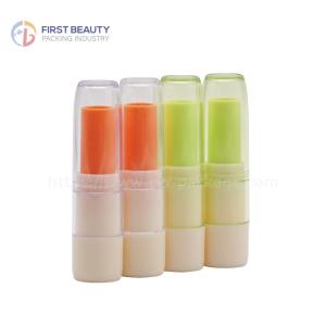 Quality 5g Plastic Cosmetic Lip Balm Lipstick Tube Container Customized wholesale
