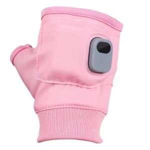 Quality Washable Waterproof Heated Gloves Hand Warmer USB Rechargeable Half Finger Touch Screen Gloves wholesale
