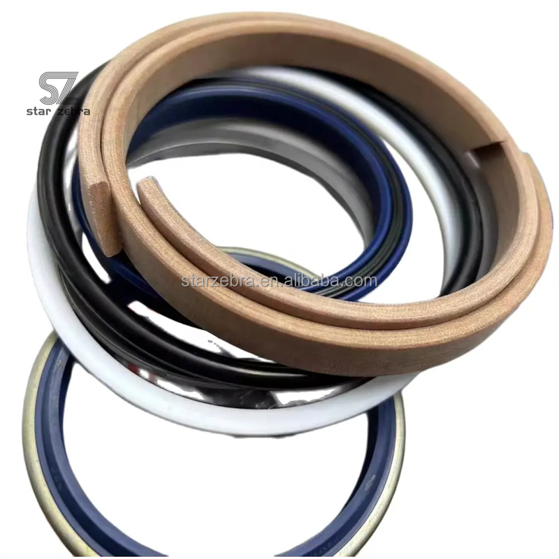 Hyundai R210LC-7 Excavator Hydraulic Cylinder Seal Kit for Bucket Cylinder and Construction Machinery Parts