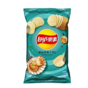 Quality Lays Premium Scallop Fusion Chips 34g - Elevate Your Wholesale Inventory with This Unique Asian Snack Delight wholesale