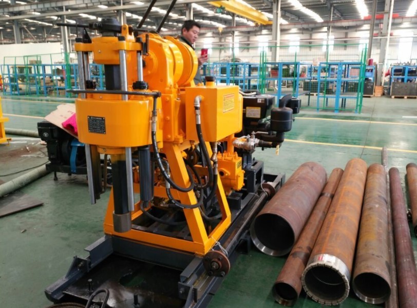 Construction Geothermal Drilling Rig Equipment GK 200 Meters Depths