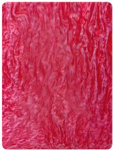 Quality Rose Red Patterned Pearl Acrylic Sheets 2440x1220mm Weather Resistance wholesale