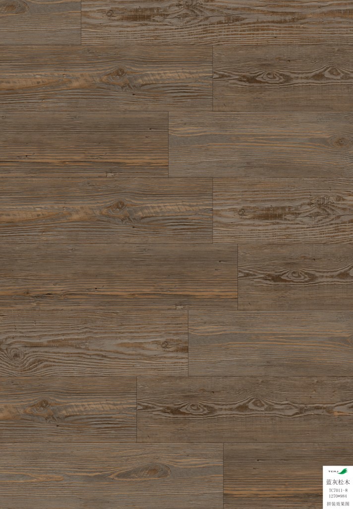 Marble Vein Click Clock 0.2mm Wear Layer LVT Vinyl Flooring