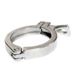 Heavy Duty Pipe Sanitary Tri Clamp Fittings DIN ISO 3A SMS Standard With Highly