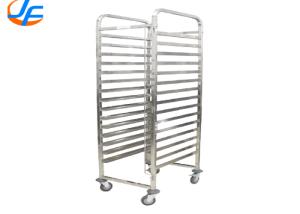Quality RK Bakeware China Foodservice NSF Custom Revent Oven Rack Stainless Steel Rack Gastronorm Food Tray Trolley wholesale