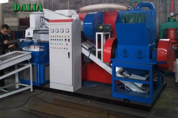 Heavy Duty Copper Granulator Machine Cable Shredder 500KG/H Capacity Easy