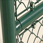 0.5m-6m Width Basketball Court Chain Link Fence Pvc Coated Gi Chain Link Fencing