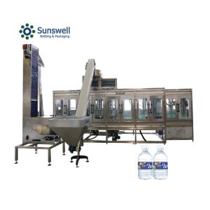 Quality 5L Pure Water Filling Equipment 10L 15L 400V 3Phase 50HZ 300BPH wholesale