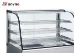 Stainless Steel Heated Display Cabinet Food Pie Chicken Warmer Showcase