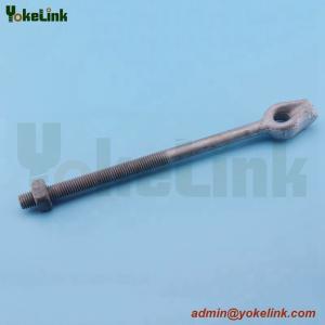 Quality Hot dipped galvanized angled thimble eye bolt wholesale