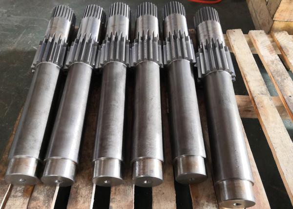 Alloy Steel Involute Spline Gear Drive Shaft for Precision Gears and High