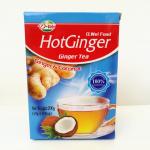 Coconut flavor ginger tea spicy and sweet instant drinks powder nice taste
