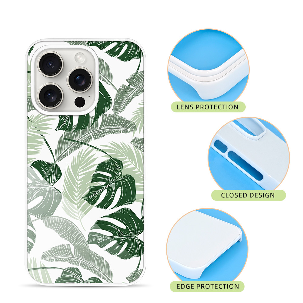 Printable Plastic Sublimation Cell Phone Cases With Aluminum Sheet For IPhone SamSung Huawei