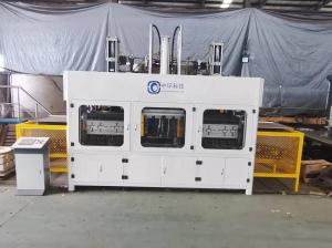 Quality Biodegradable Plant Fiber Pulp Molding Egg Box Thermoforming Forming Machine wholesale