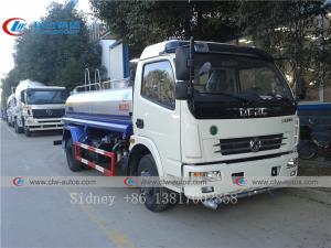 Quality Mini Dongfeng 4X2 4cbm Q235B Tank Water Sprinkler Truck wholesale