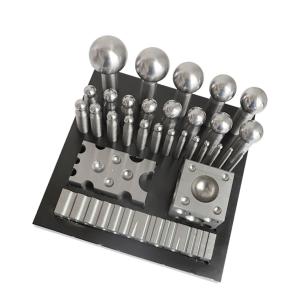 Quality 29PCS Jewelry Accessories Tools Jewelry Punch Set Steel Dapping Doming Shaping wholesale
