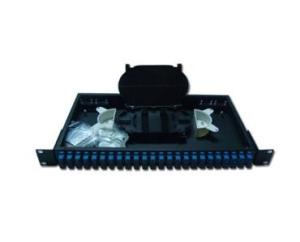 Quality 1U Rack Mount Fiber Optic Patch Panel 48 Port FC/SC/LC/ST wholesale