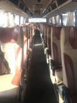 Higer 59 Seats Second Hand Coach One And Half Decker Euro III Emission Standard