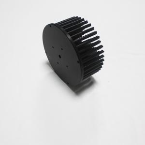 Quality ODM Black Anodized Aluminum Heat Sink , Al1050 Round Extruded Aluminum Heatsink wholesale