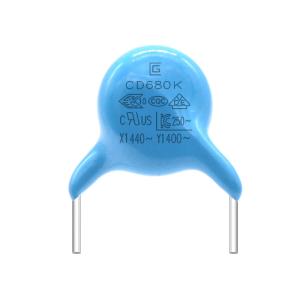 Quality 680K 400VAC AC Safety Capacitors Custom Size For Electronic wholesale
