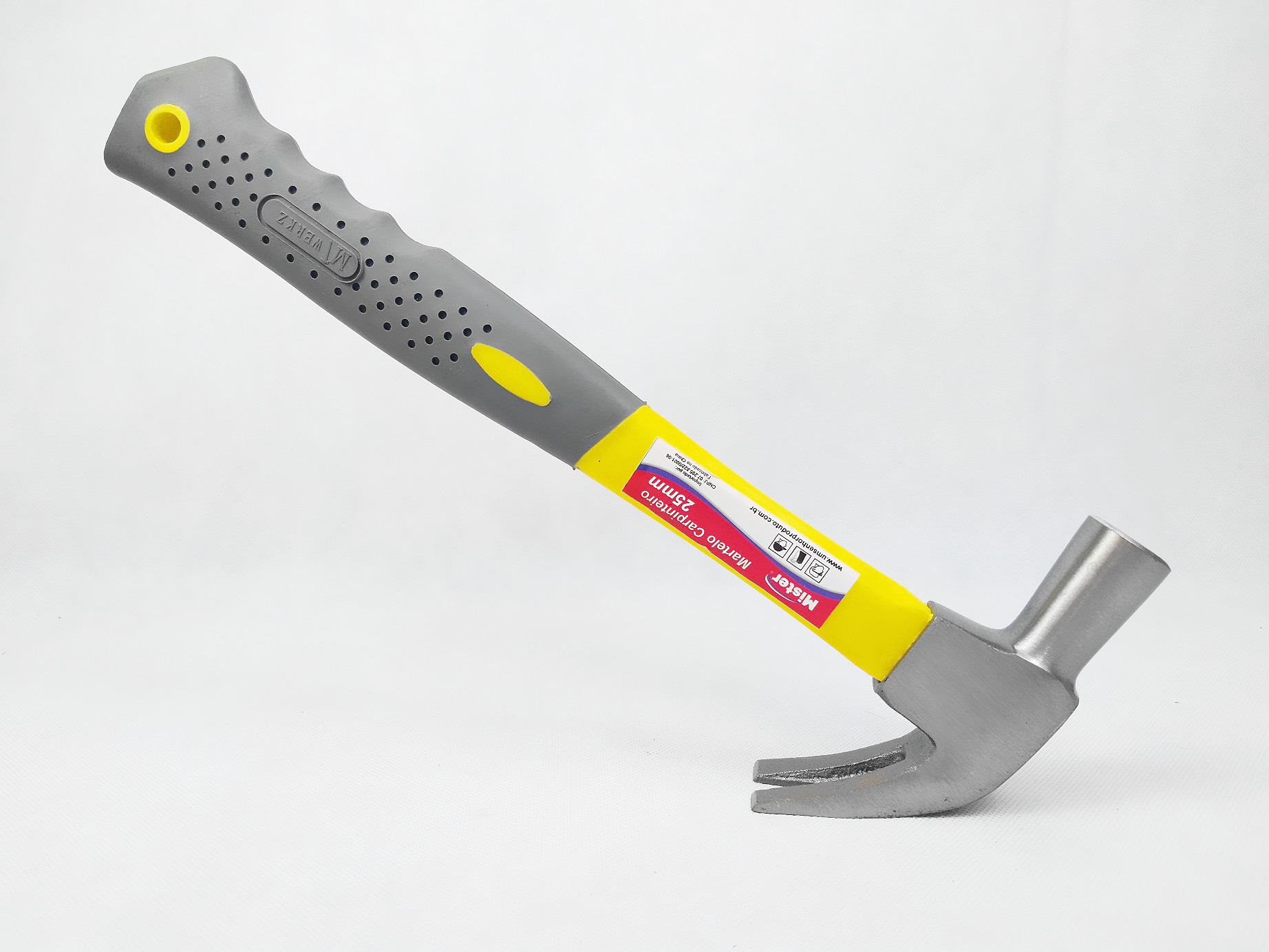 29mm British Type Carpenter Tool Steel Materials Claw Hammer with plastic handle (XL0036)