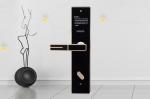 304 stainless steel breathing light fingerprint digital door lock